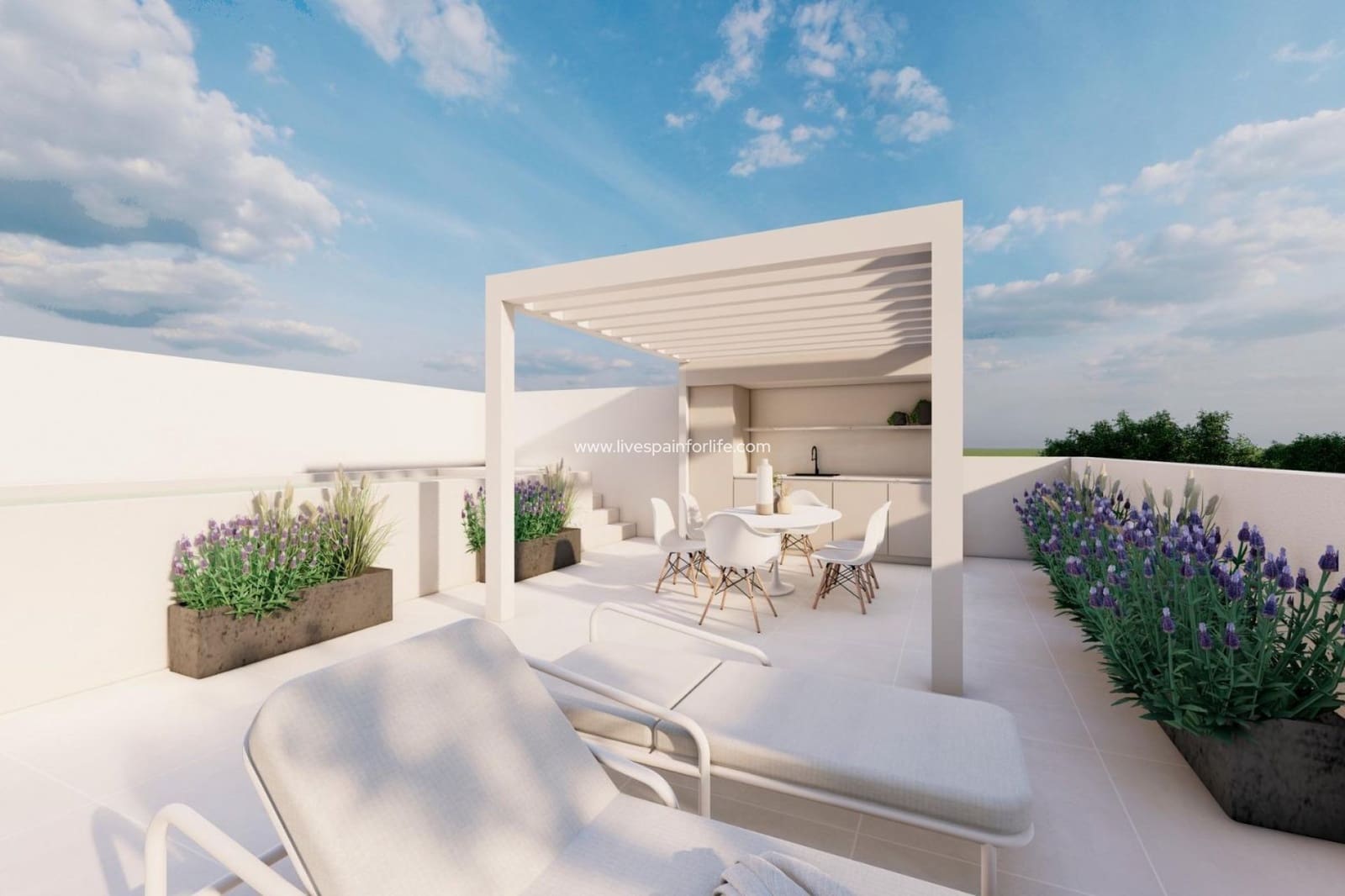 2 soverom Bungalow til salgs i Pilar de la Horadada med svømmebasseng garasje - € 369 000 (Ref: 9664189)