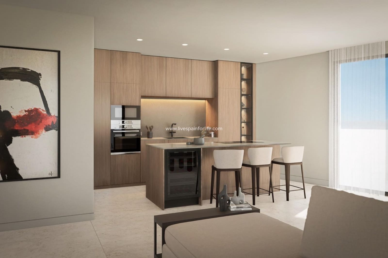 1 Zimmer Apartment zu verkaufen in Calpe / Calp mit Pool Garage - 423.470 € (Ref: 9664197)