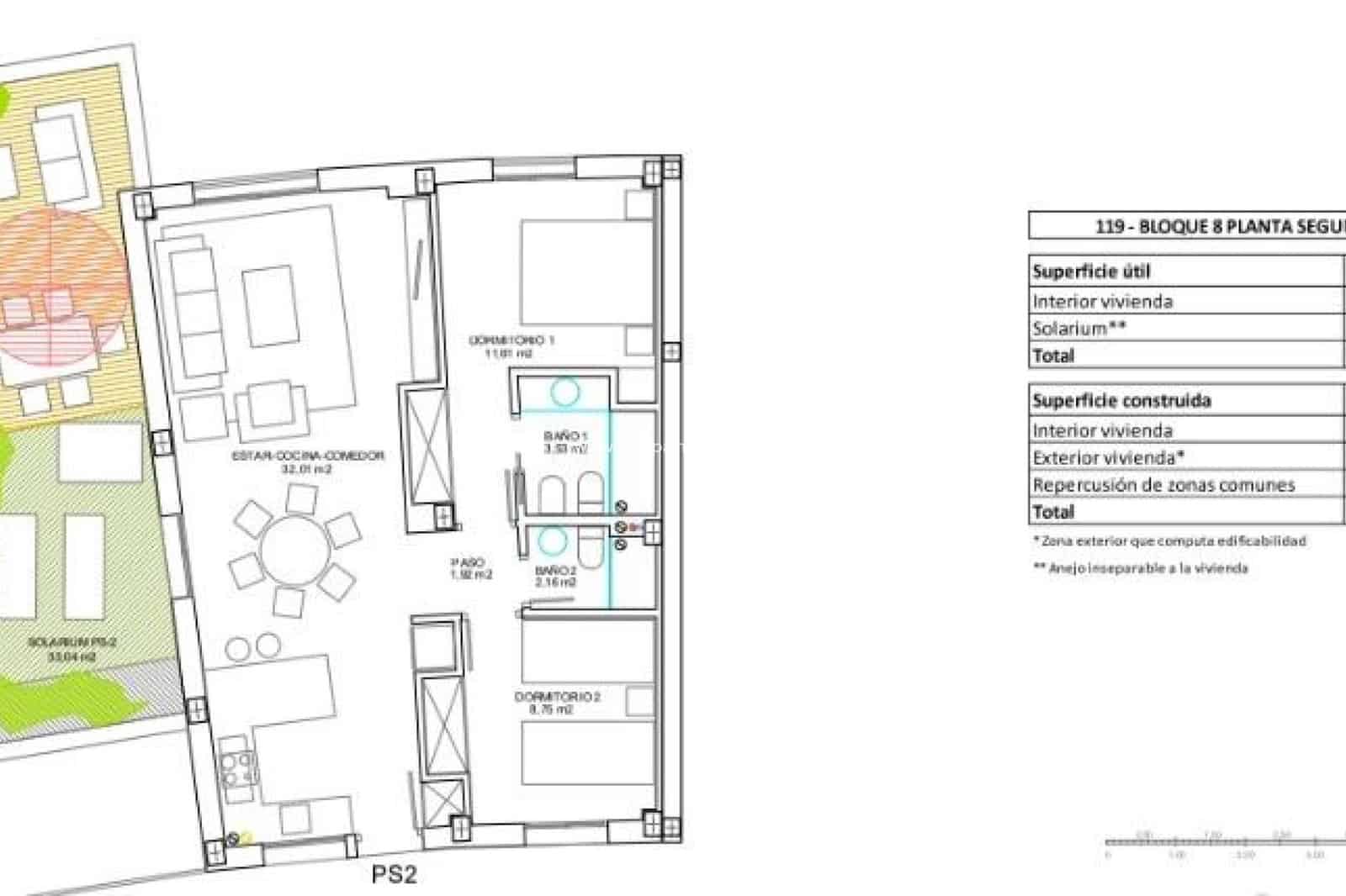 2 camera da letto Appartamento in vendita in Vera con piscina garage - 265.000 € (Rif: 9664200)