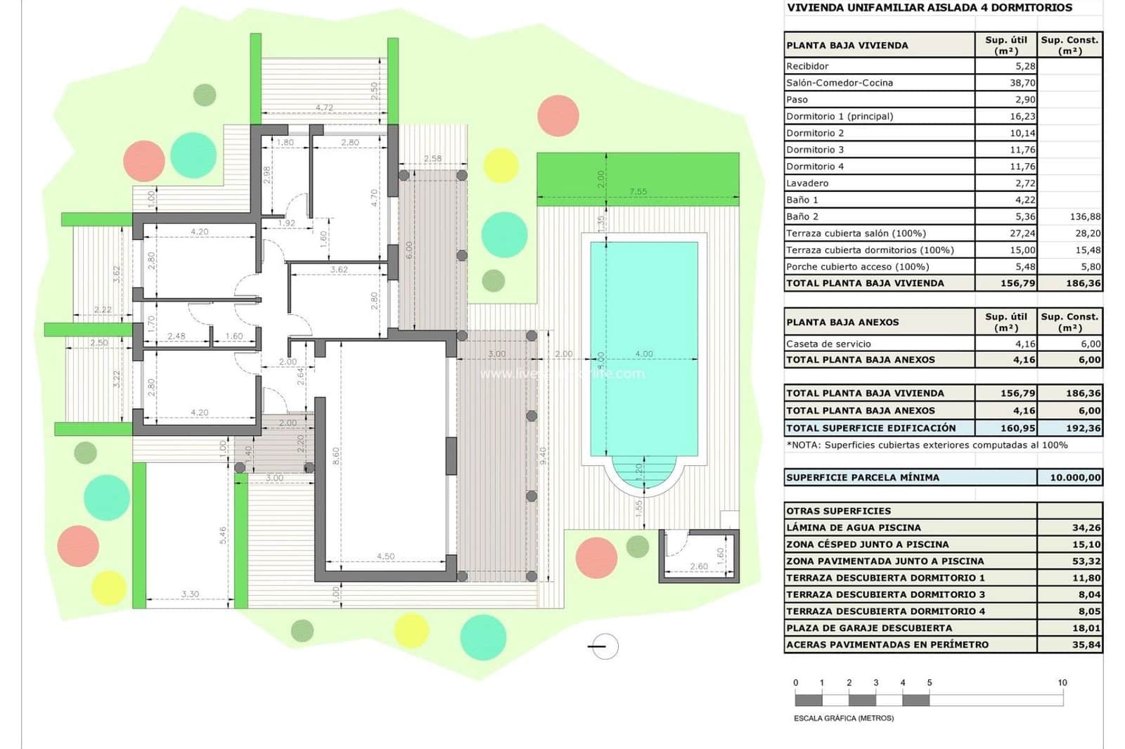 4 sovrum Villa till salu i Rodriguillo med pool - 444 000 € (Ref: 9664207)