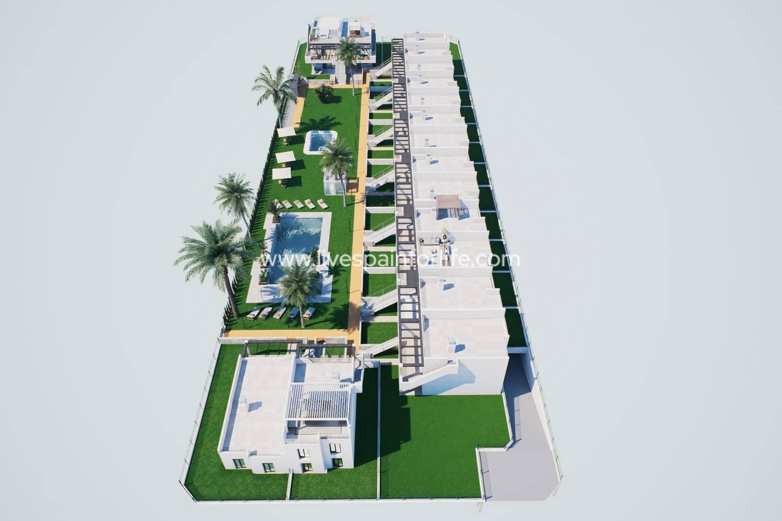 2 soveværelse Bungalow til salg i Pilar de la Horadada med swimmingpool garage - € 299.900 (Ref: 9664213)