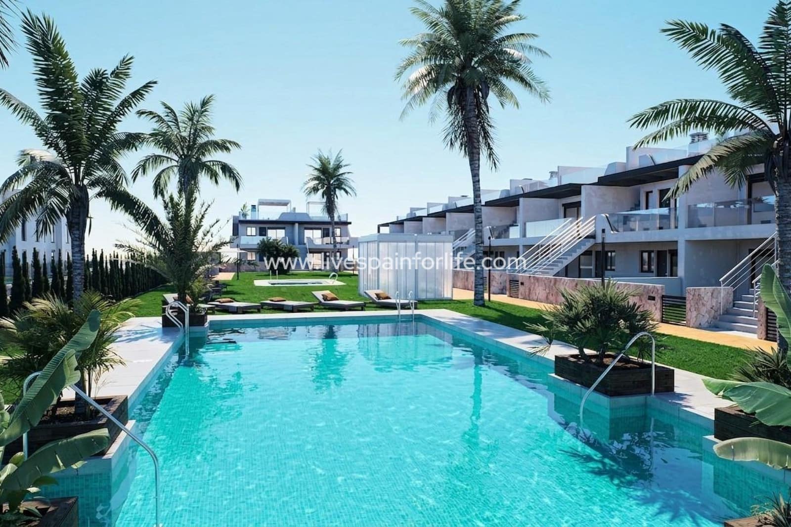 2 soveværelse Bungalow til salg i Pilar de la Horadada med swimmingpool garage - € 299.900 (Ref: 9664213)