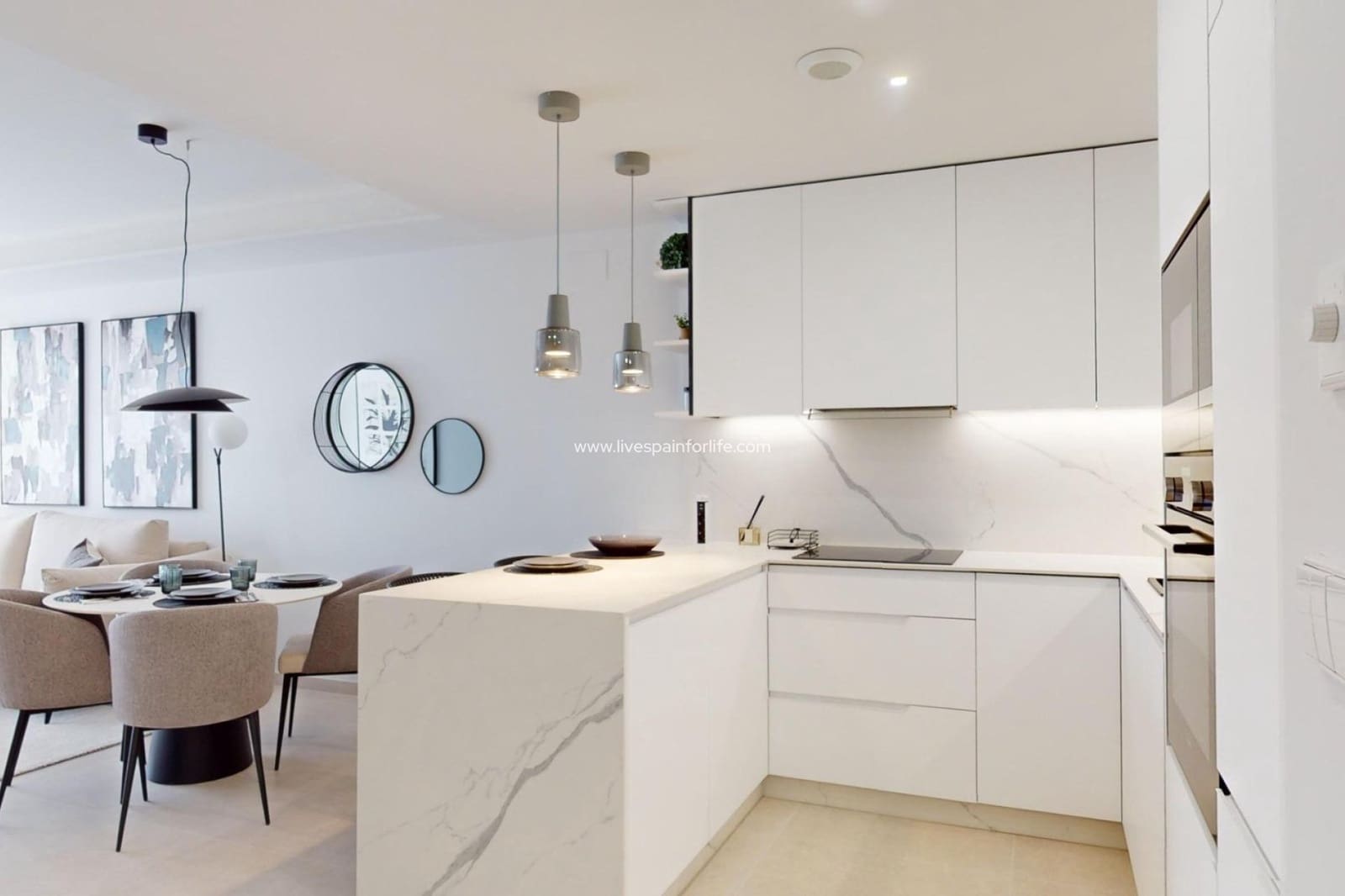 2 sypialnia Apartament na sprzedaż w Orihuela Costa z basenem garażem - 399 000 € (Ref: 9664215)