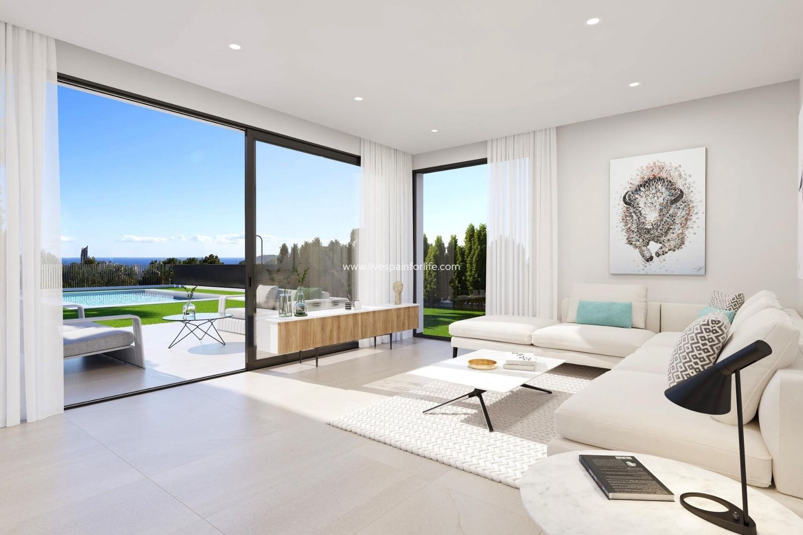 3 Zimmer Villa zu verkaufen in Finestrat mit Pool Garage - 995.000 € (Ref: 9664226)