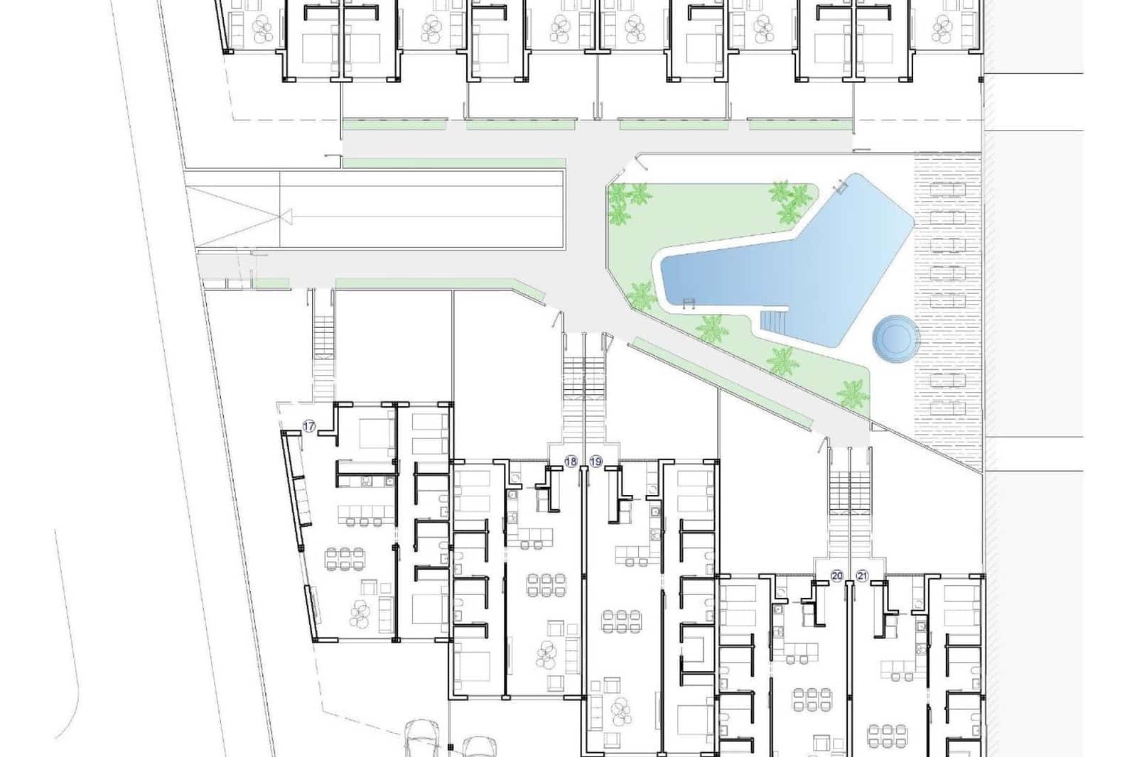 3 soveværelse Bungalow til salg i Pilar de la Horadada med swimmingpool garage - € 495.000 (Ref: 9665362)