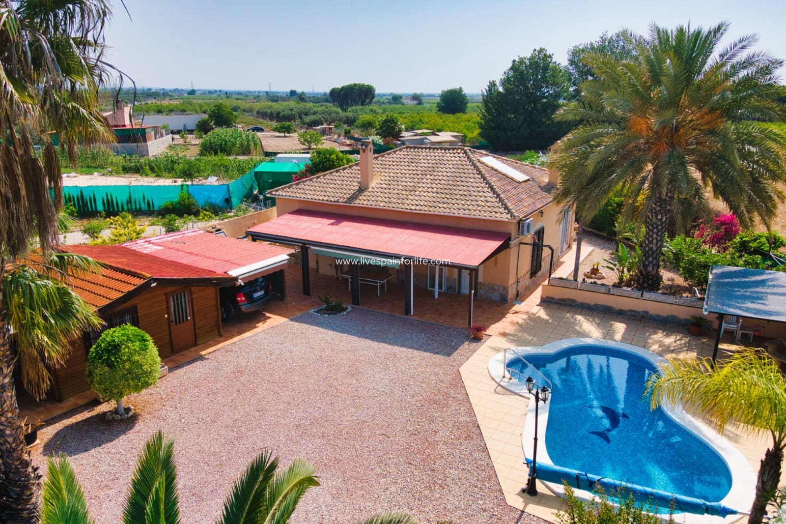 3 sypialnia Finka/Dom wiejski na sprzedaż w Albatera z basenem - 299 995 € (Ref: 9665365)