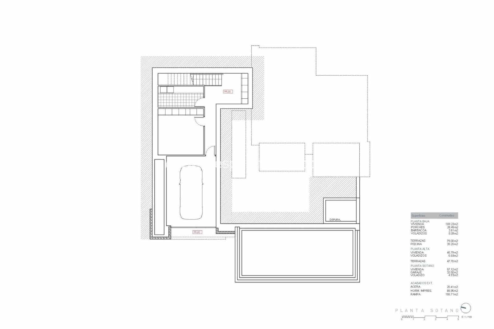 3 slaapkamer Villa te koop in Benissa met zwembad garage - € 1.890.000 (Ref: 9672104)