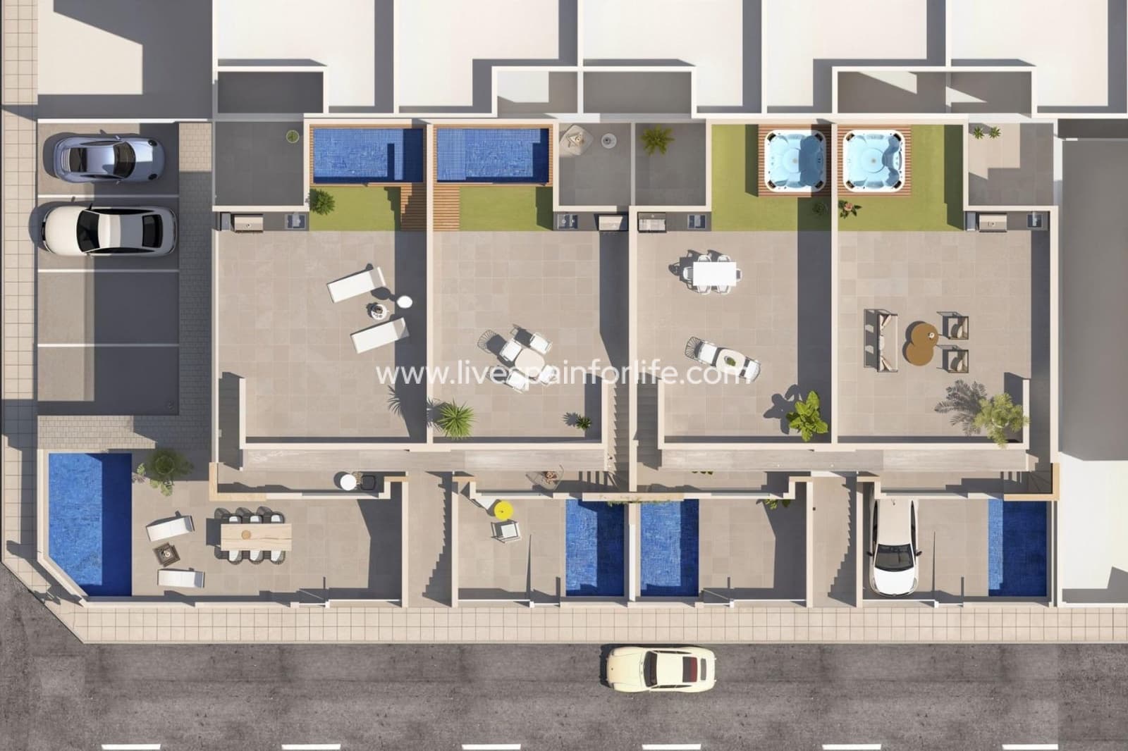 Bungalow de 2 habitaciones en San Pedro del Pinatar en venta con piscina garaje - 319.900 € (Ref: 9684227)