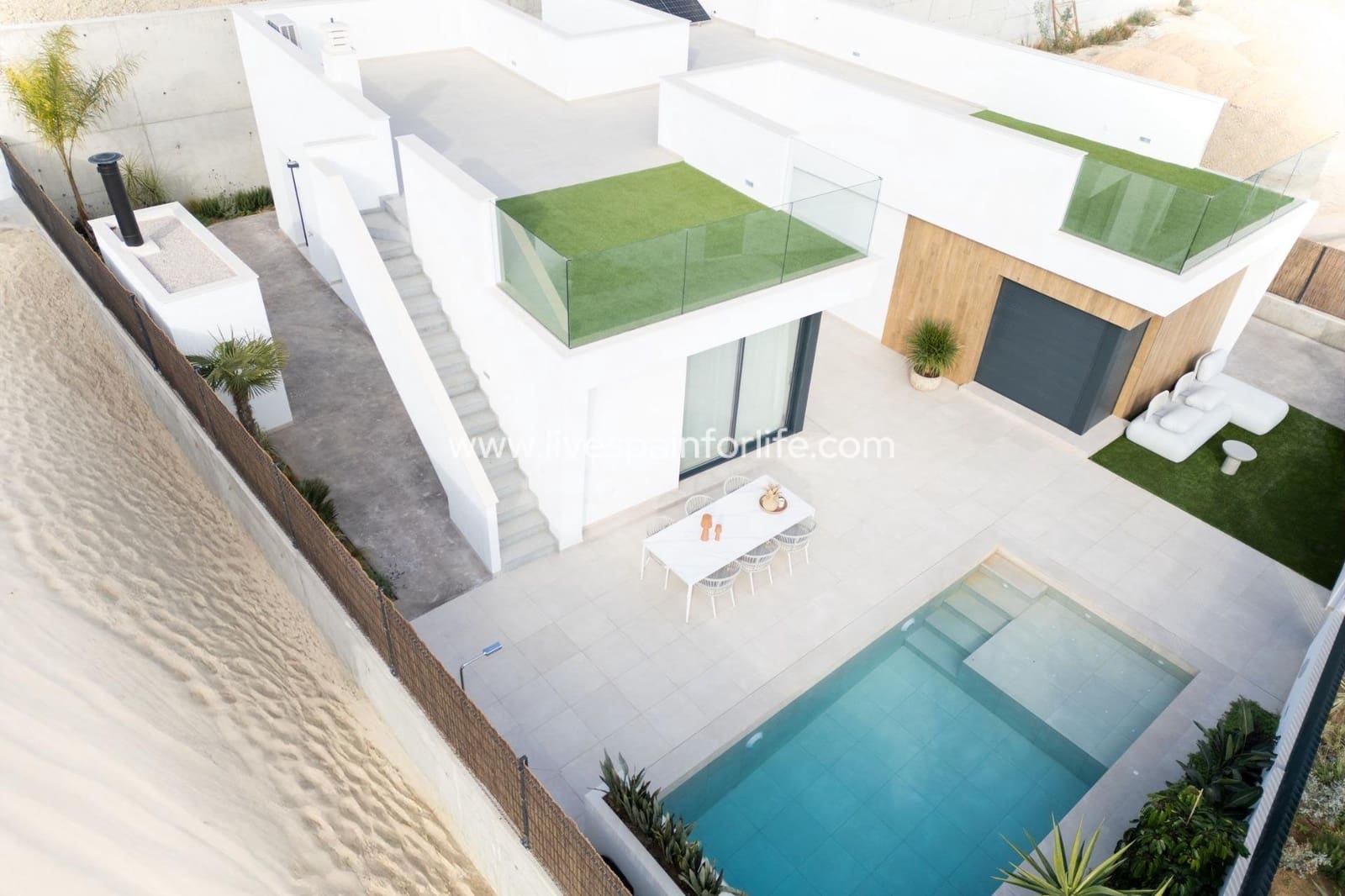 3 soveværelse Villa til salg i Banos y Mendigo med swimmingpool garage - € 496.400 (Ref: 9707651)