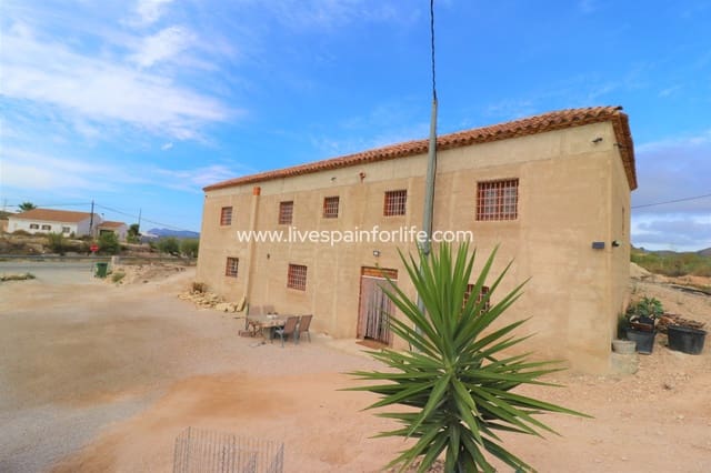 4 bedroom Finca/Country House for sale in Barinas, Abanilla with garage - € 350,000 (Ref: 9715562)