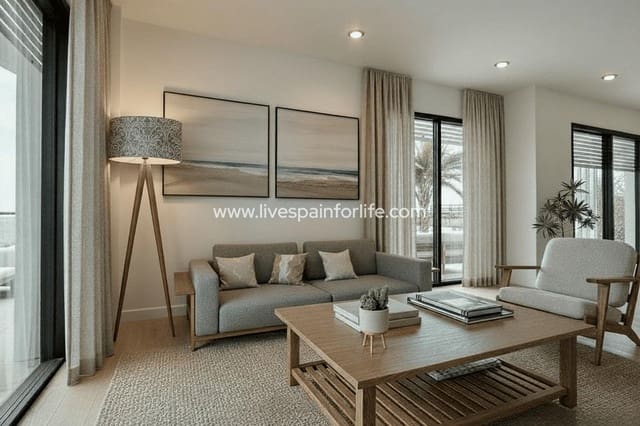 2 makuuhuone Huoneisto myytävänä paikassa Las Lomas de Rame - Bahía Bella, Los Alcázares mukana uima-altaan 
autotalli - 282 900 € (Ref: 9730428)