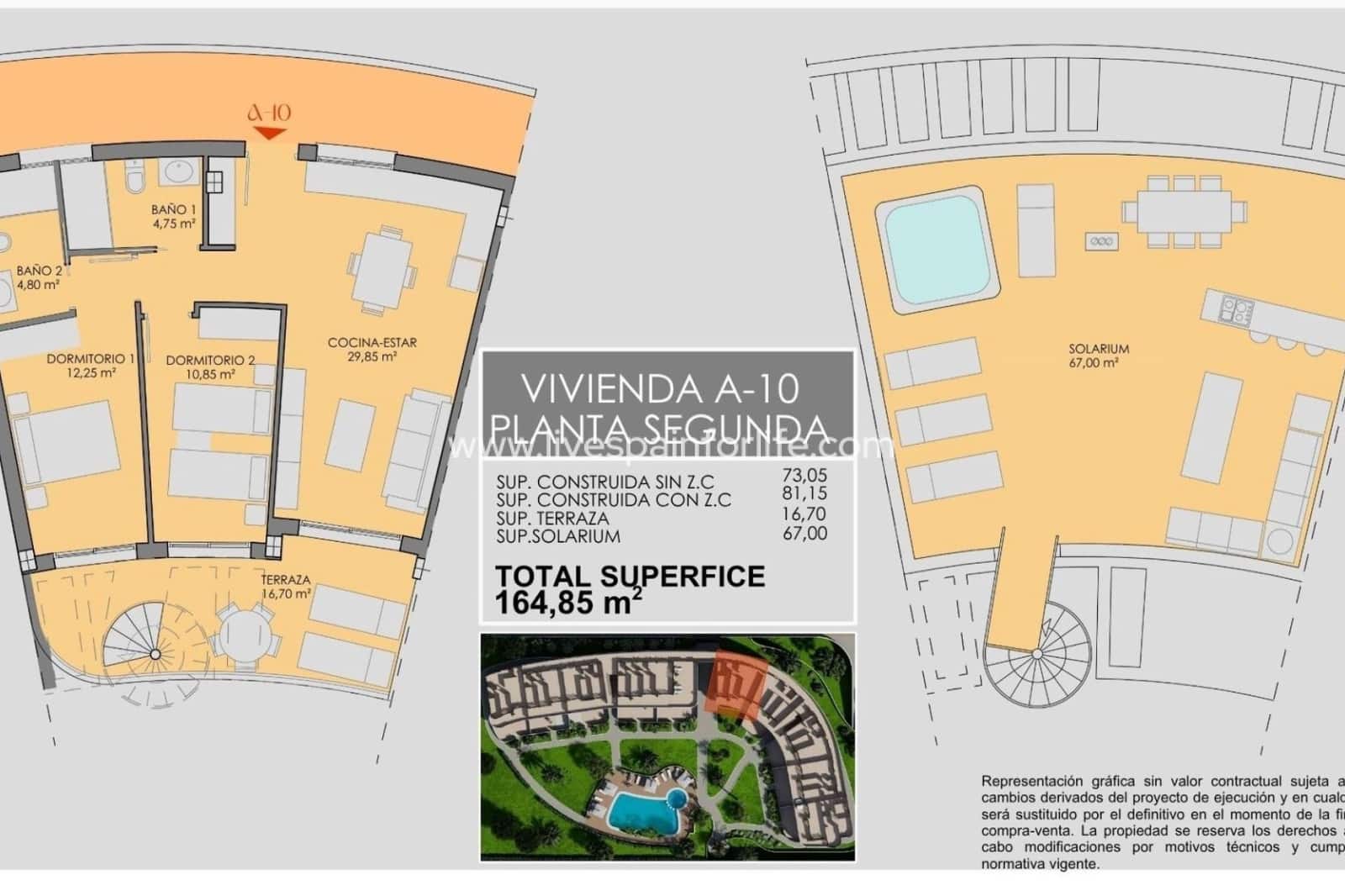 2 chambre Appartement à vendre à Los Alcazares avec piscine garage - 359 900 € (Ref: 9730430)