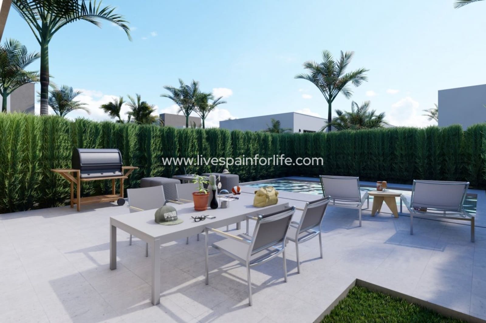 3 sovrum Villa till salu i Los Urrutias med pool garage - 384 000 € (Ref: 9730437)