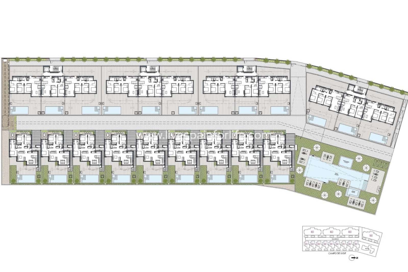 3 slaapkamer Appartement te koop in Los Alcazares met zwembad garage - € 599.000 (Ref: 9730441)