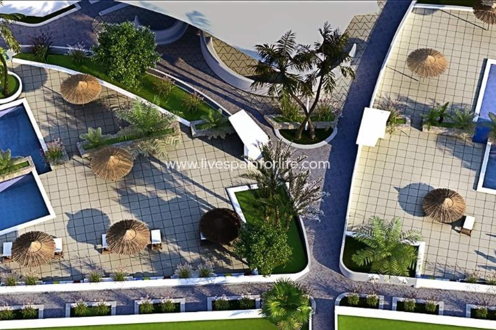 2 Zimmer Bungalow zu verkaufen in Pilar de la Horadada mit Pool Garage - 359.000 € (Ref: 9733742)