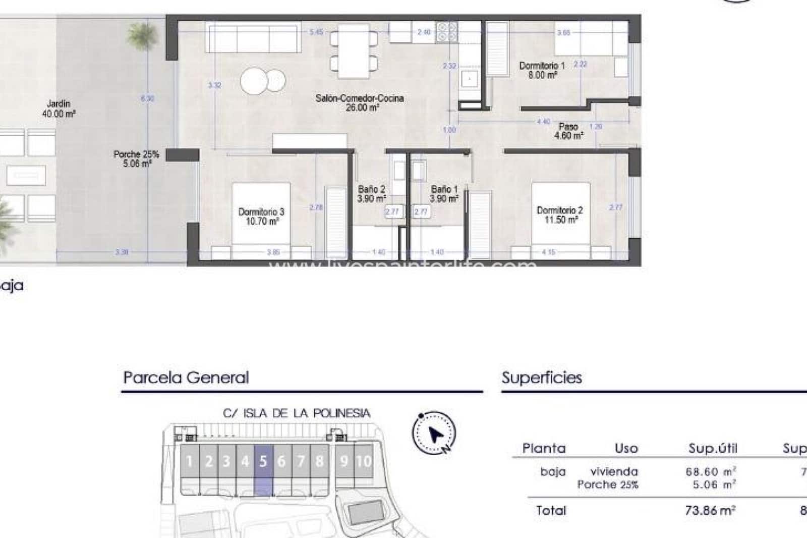 3 soveværelse Lejlighed til salg i Santiago de la Ribera med swimmingpool garage - € 280.000 (Ref: 9752339)