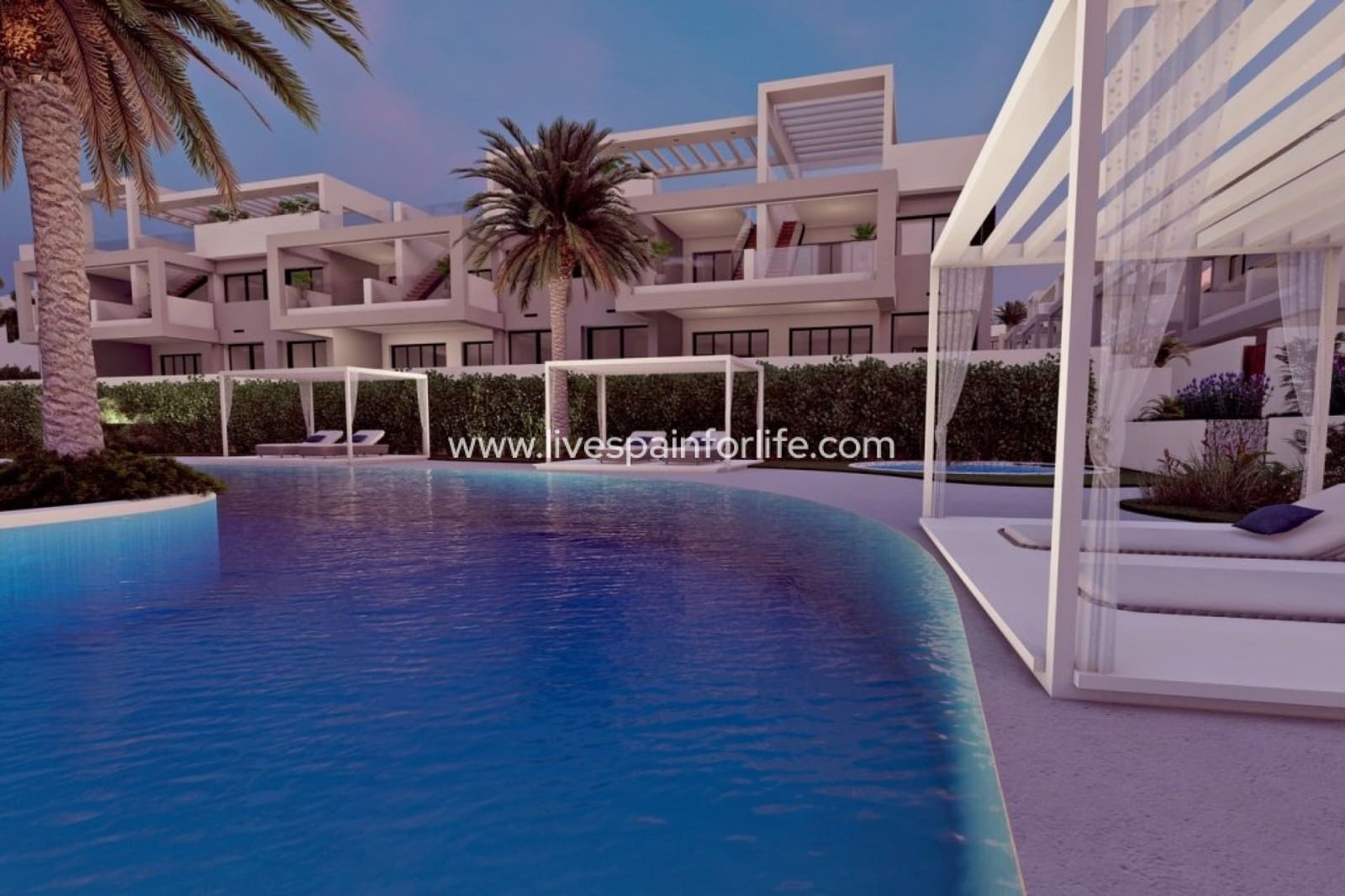 2 soveværelse Bungalow til salg i Los Balcones med swimmingpool garage - € 309.900 (Ref: 9752341)