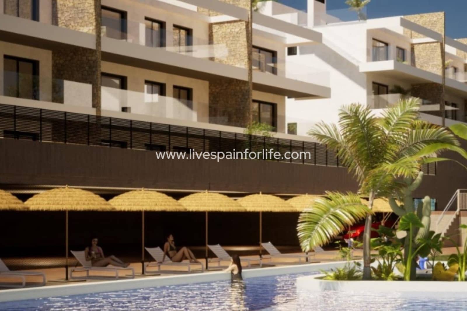 2 chambre Appartement à vendre à Finestrat avec piscine garage - 450 000 € (Ref: 9752342)