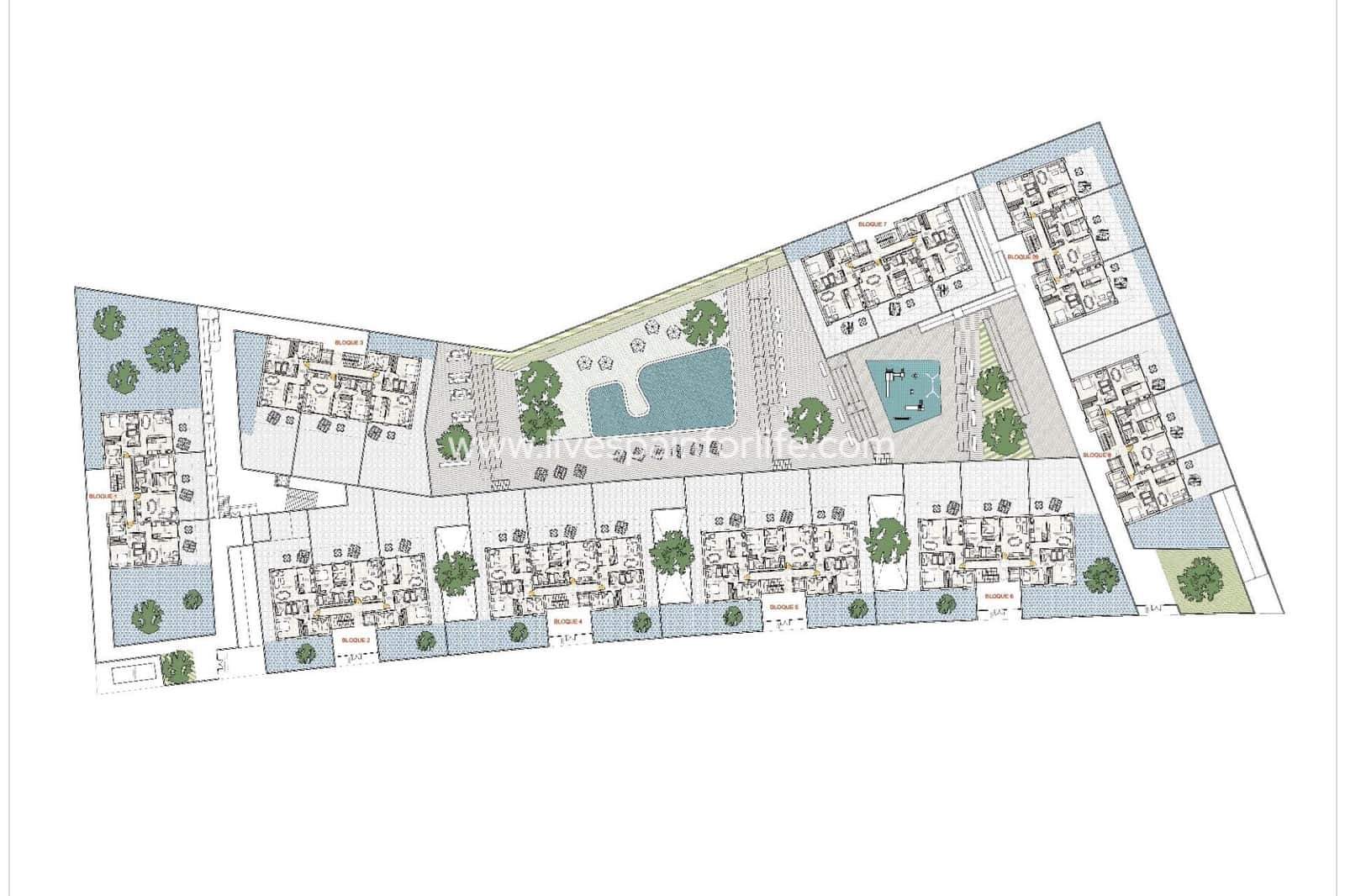 2 chambre Appartement à vendre à Finestrat avec piscine garage - 450 000 € (Ref: 9752342)