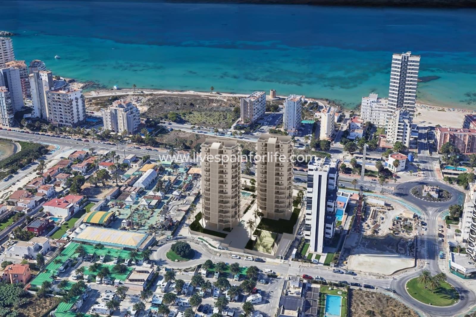 4 sypialnia Apartament na sprzedaż w Calpe / Calp z basenem garażem - 995 000 € (Ref: 9774460)