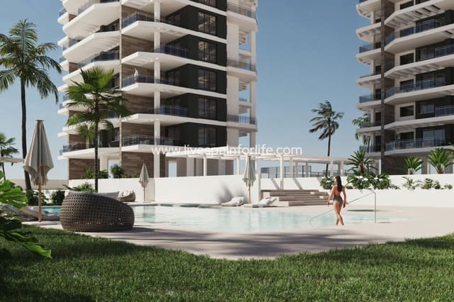 4 sypialnia Apartament na sprzedaż w Playa Arenal - Bol, Calpe / Calp z basenem garażem - 995 000 € (Ref: 9774460)