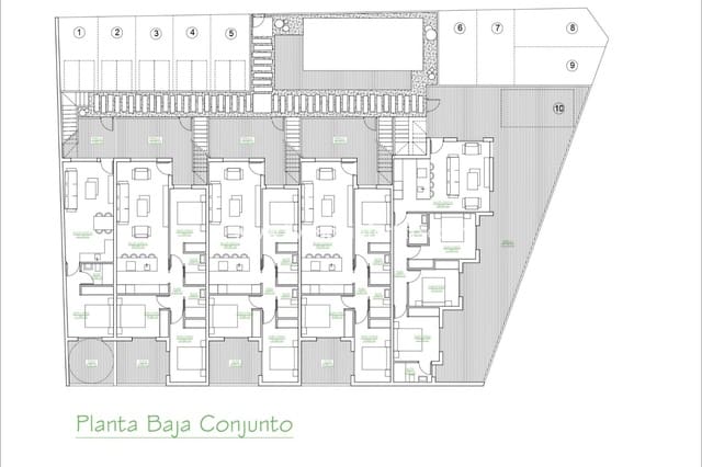 1 chambre Bungalow à vendre à San Pedro del Pinatar ciudad, San Pedro del Pinatar avec piscine garage - 194 900 € (Ref: 9774461)