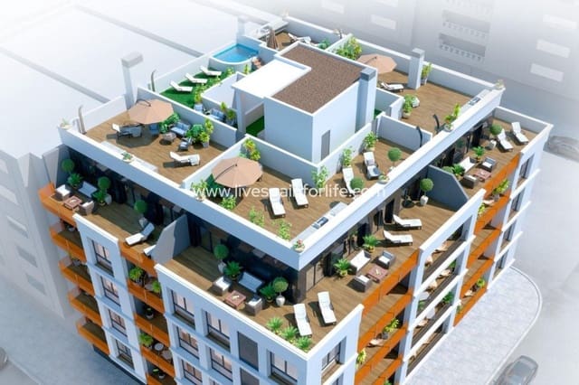 2 bedroom Apartment for sale in Parque de las Naciones, Torrevieja with pool garage - € 349,000 (Ref: 9784401)