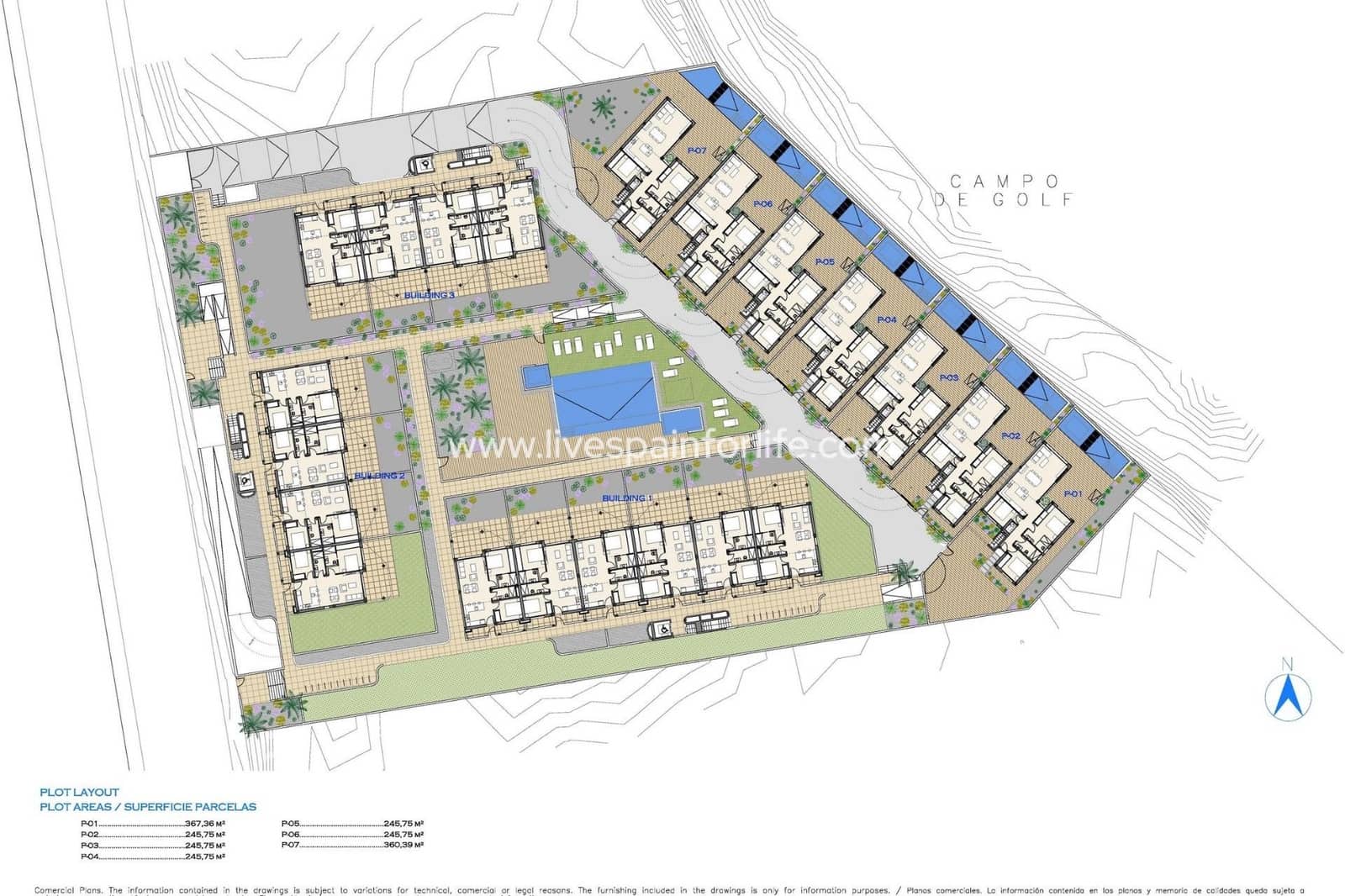 2 soveværelse Lejlighed til salg i Los Alcazares med swimmingpool garage - € 269.000 (Ref: 9784404)