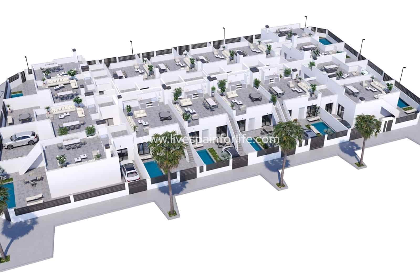 2 soverom Hus til salgs i Torre-Pacheco med svømmebasseng garasje - € 259 900 (Ref: 9784407)