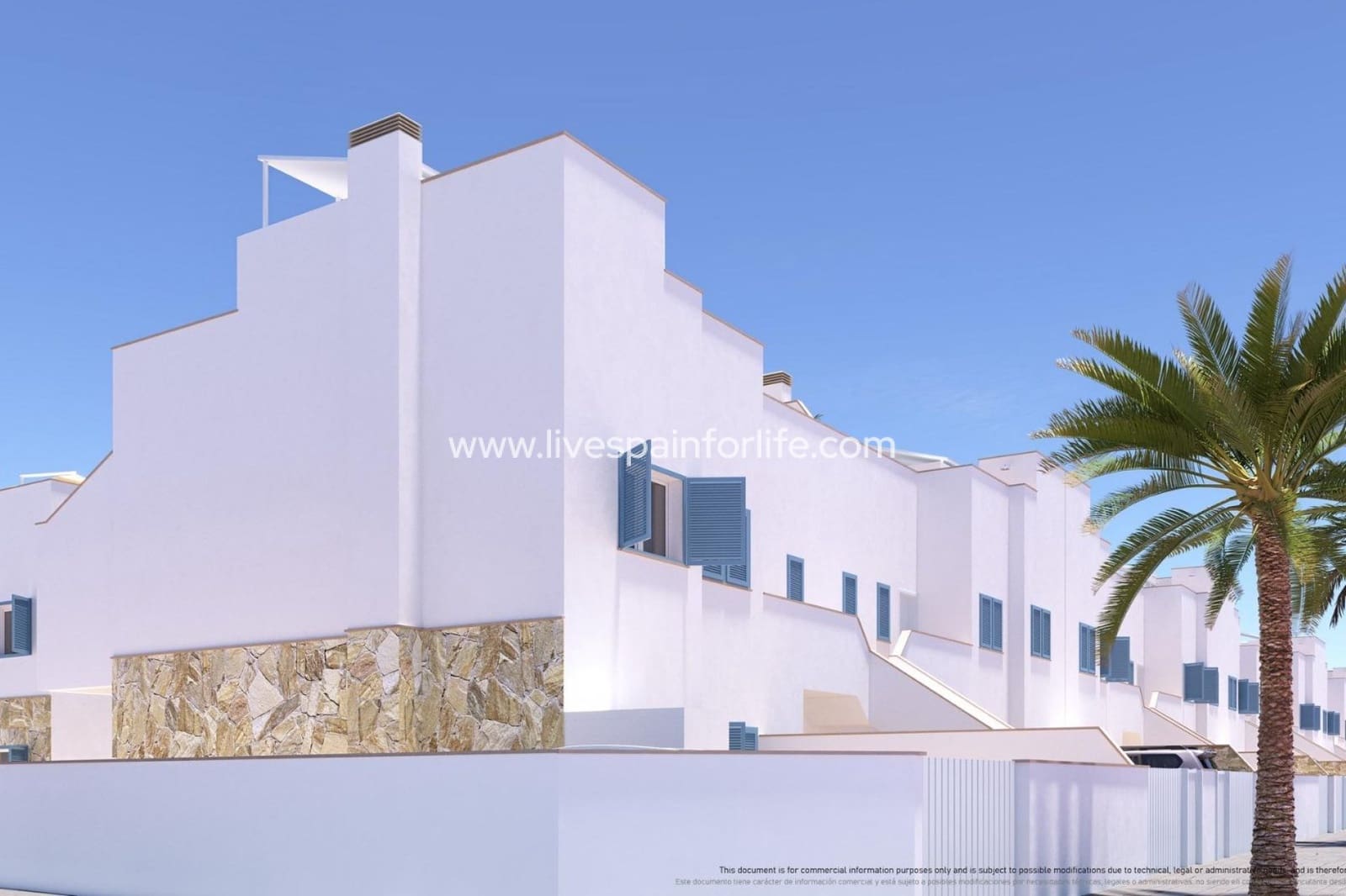 2 camera da letto Bungalow in vendita in Torre de la Horadada con piscina garage - 385.000 € (Rif: 9784408)