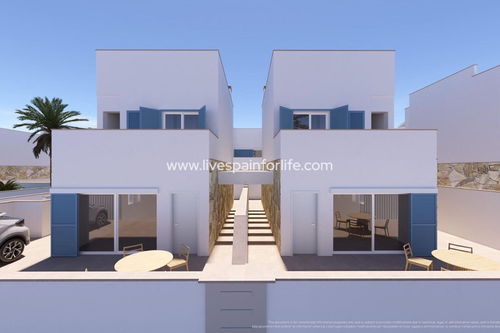 2 camera da letto Bungalow in vendita in Torre de la Horadada con piscina garage - 385.000 € (Rif: 9784408)