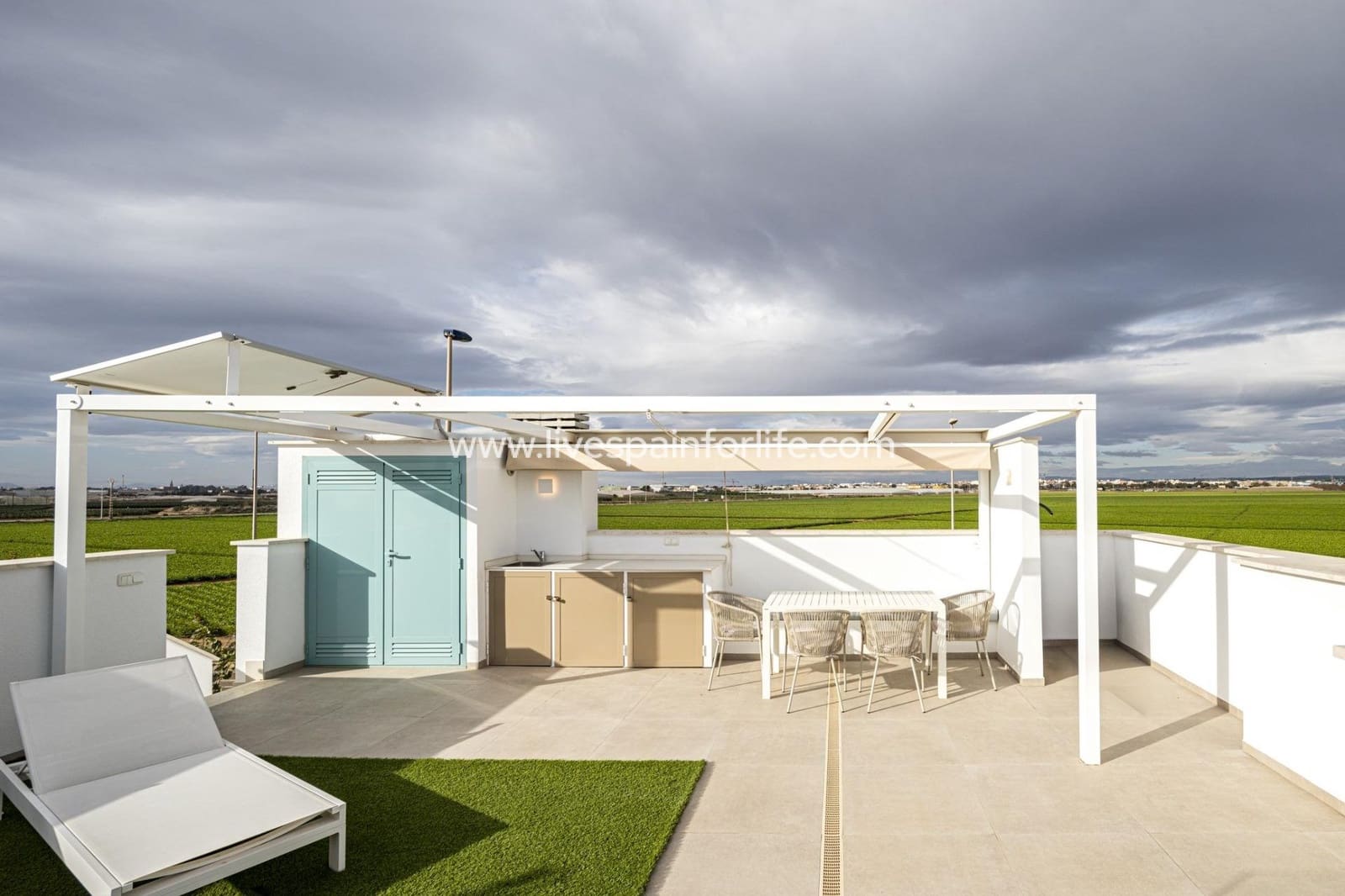 2 camera da letto Bungalow in vendita in Torre de la Horadada con piscina garage - 385.000 € (Rif: 9784408)