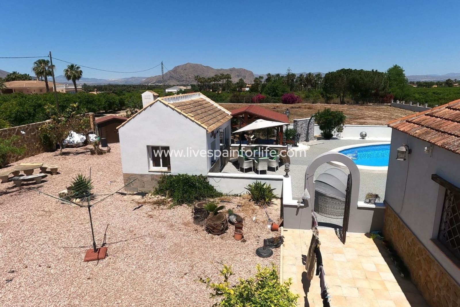 5 chambre Finca/Maison de Campagne à vendre à Alicante ville avec piscine garage - 595 000 € (Ref: 9787657)