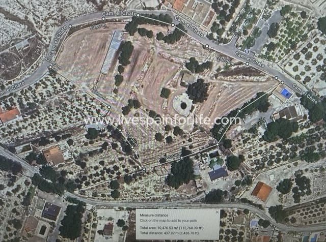 Solar/Parcela en Aspe en venta - 100.000 € (Ref: 9802587)