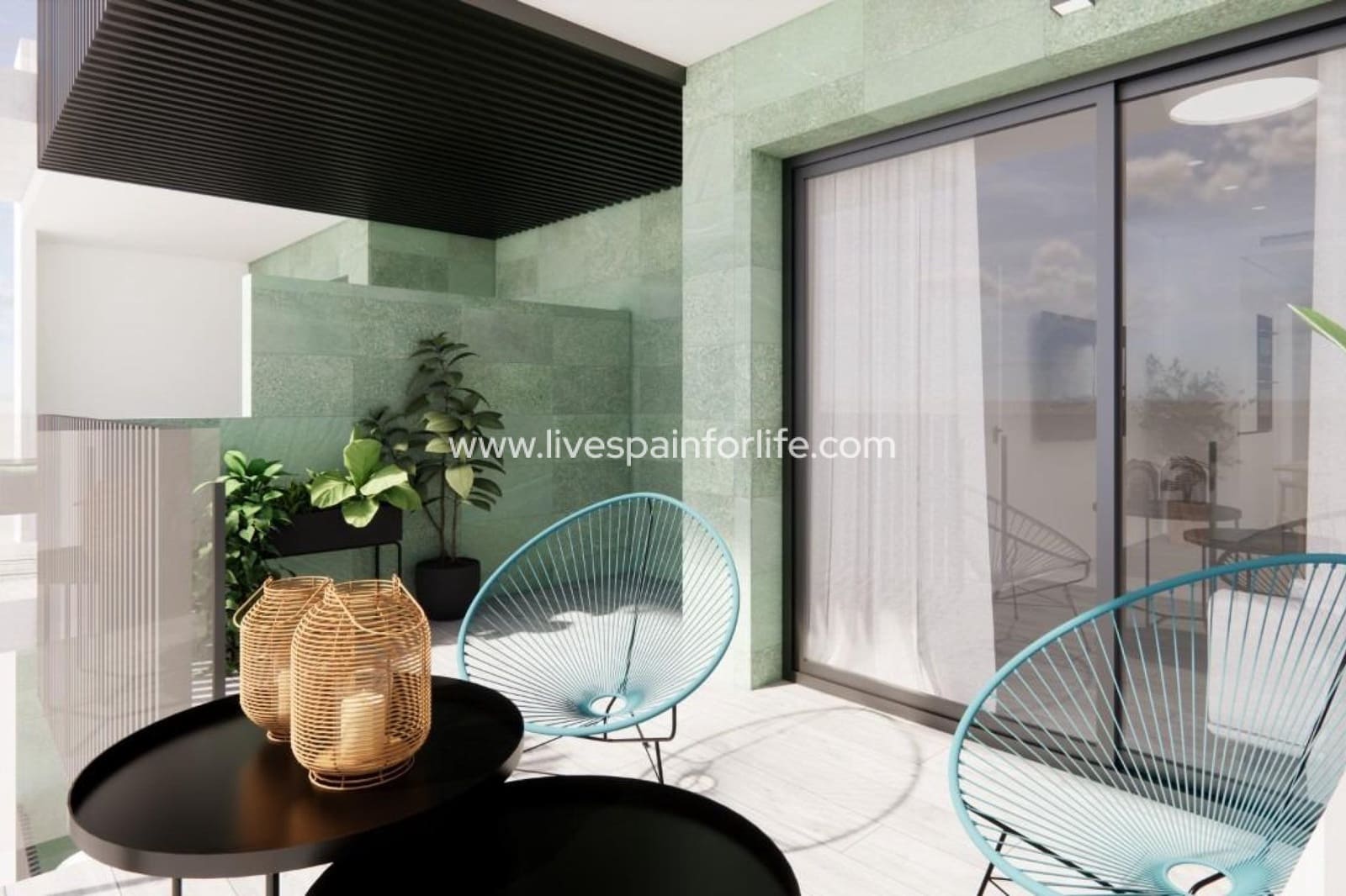 2 Zimmer Apartment zu verkaufen in Torre de la Horadada mit Pool - 295.900 € (Ref: 9804946)