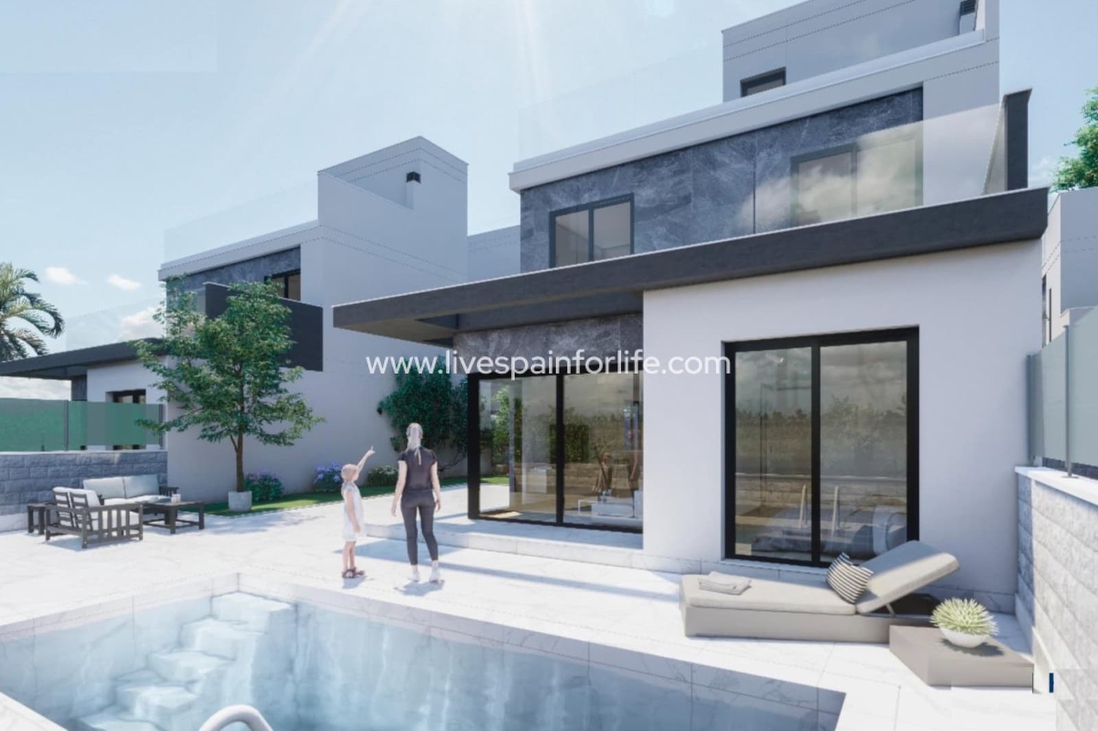 3 sypialnia Willa na sprzedaż w Pilar de la Horadada z basenem garażem - 725 000 € (Ref: 9804949)