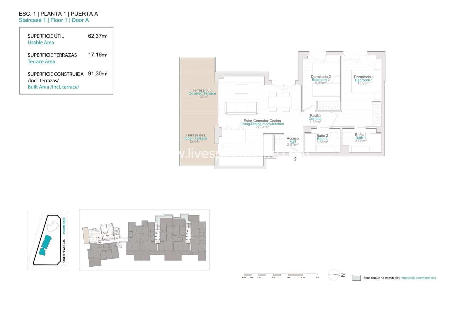 2 slaapkamer Appartement te koop in La Villajoyosa / Vila Joiosa met zwembad garage - € 445.000 (Ref: 9804952)