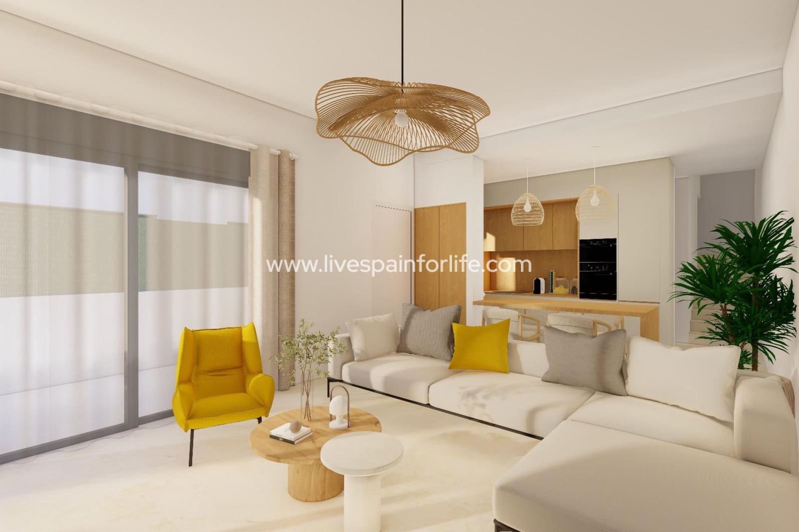 3 sypialnia Dom szeregowy na sprzedaż w Santiago de la Ribera z basenem garażem - 369 000 € (Ref: 9805374)