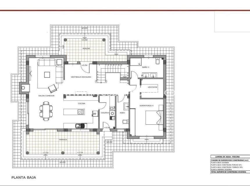 4 bedroom Villa for sale in Pinoso with pool - € 491,000 (Ref: 9805383)