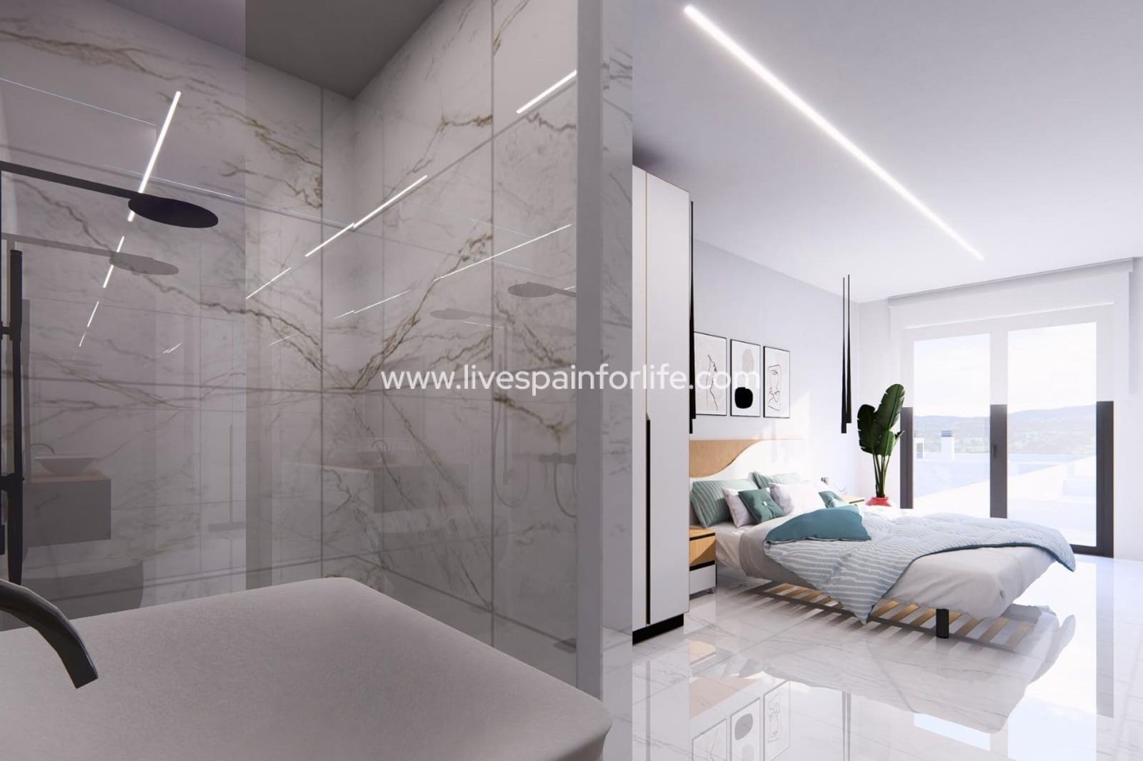 2 makuuhuone Bungalow myytävänä paikassa Algorfa mukana uima-altaan 
autotalli - 277 000 € (Ref: 9806747)