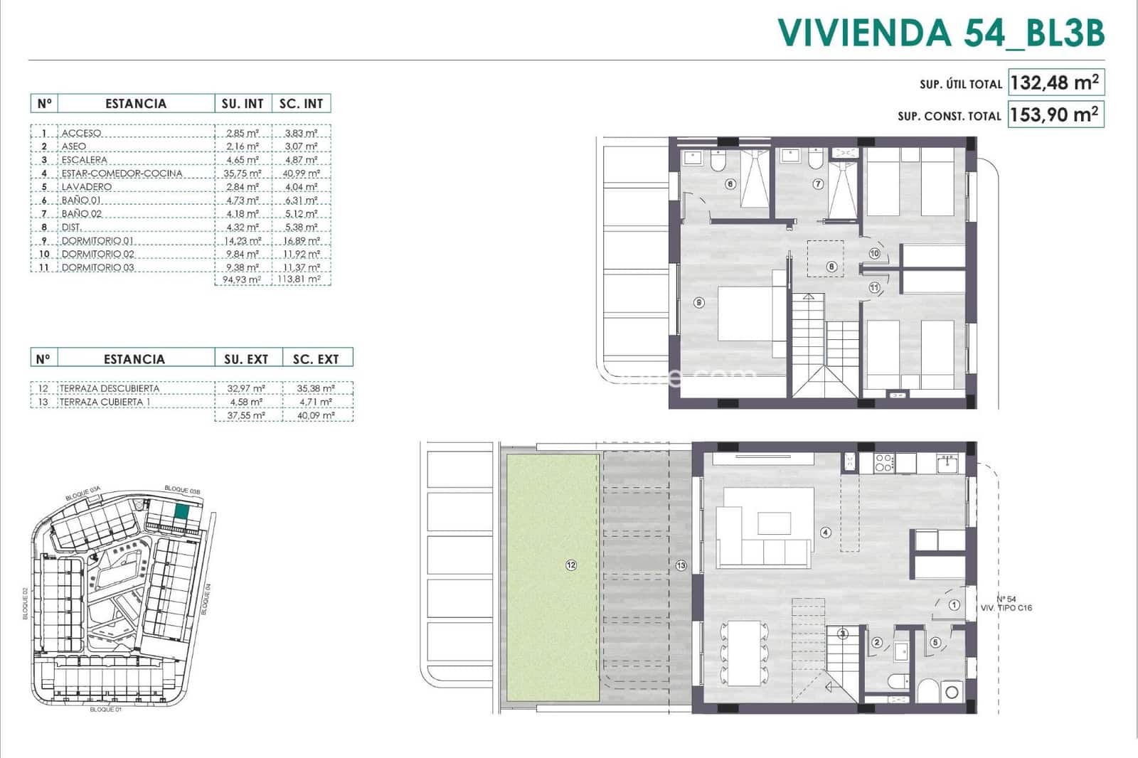 Apartamento de 3 habitaciones en Alicante / Alacant ciudad en venta con piscina garaje - 269.000 € (Ref: 9806749)