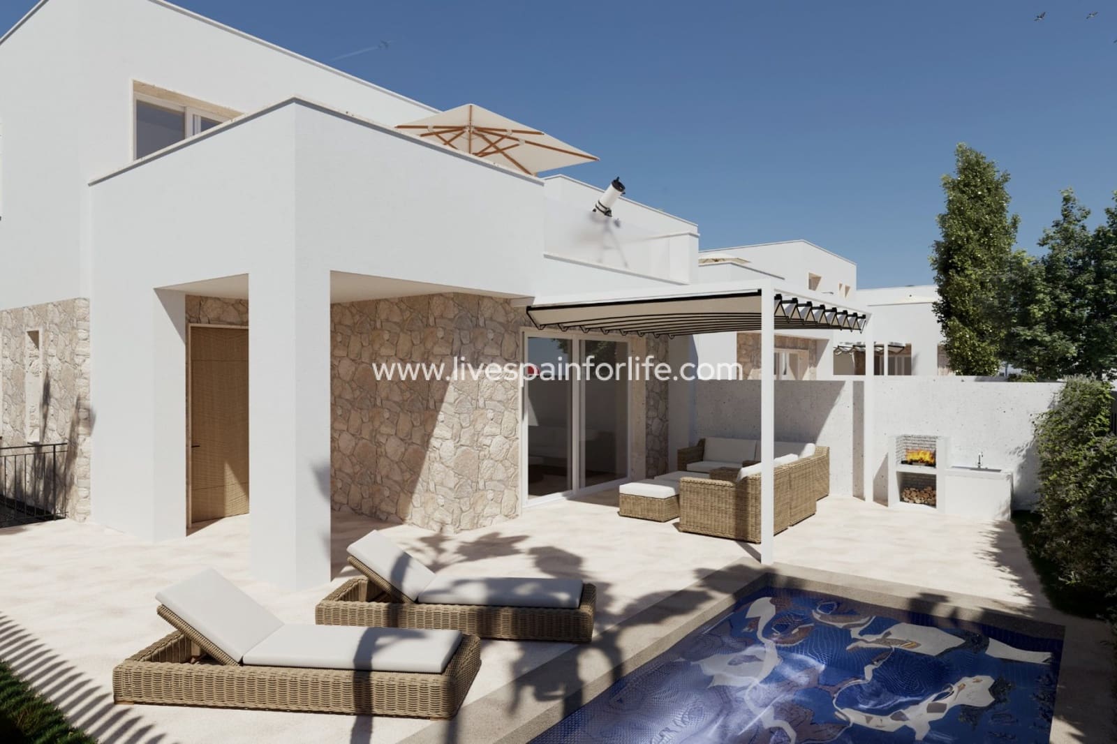 3 sovrum Villa till salu i Hondon de las Nieves med pool garage - 352 500 € (Ref: 9810969)