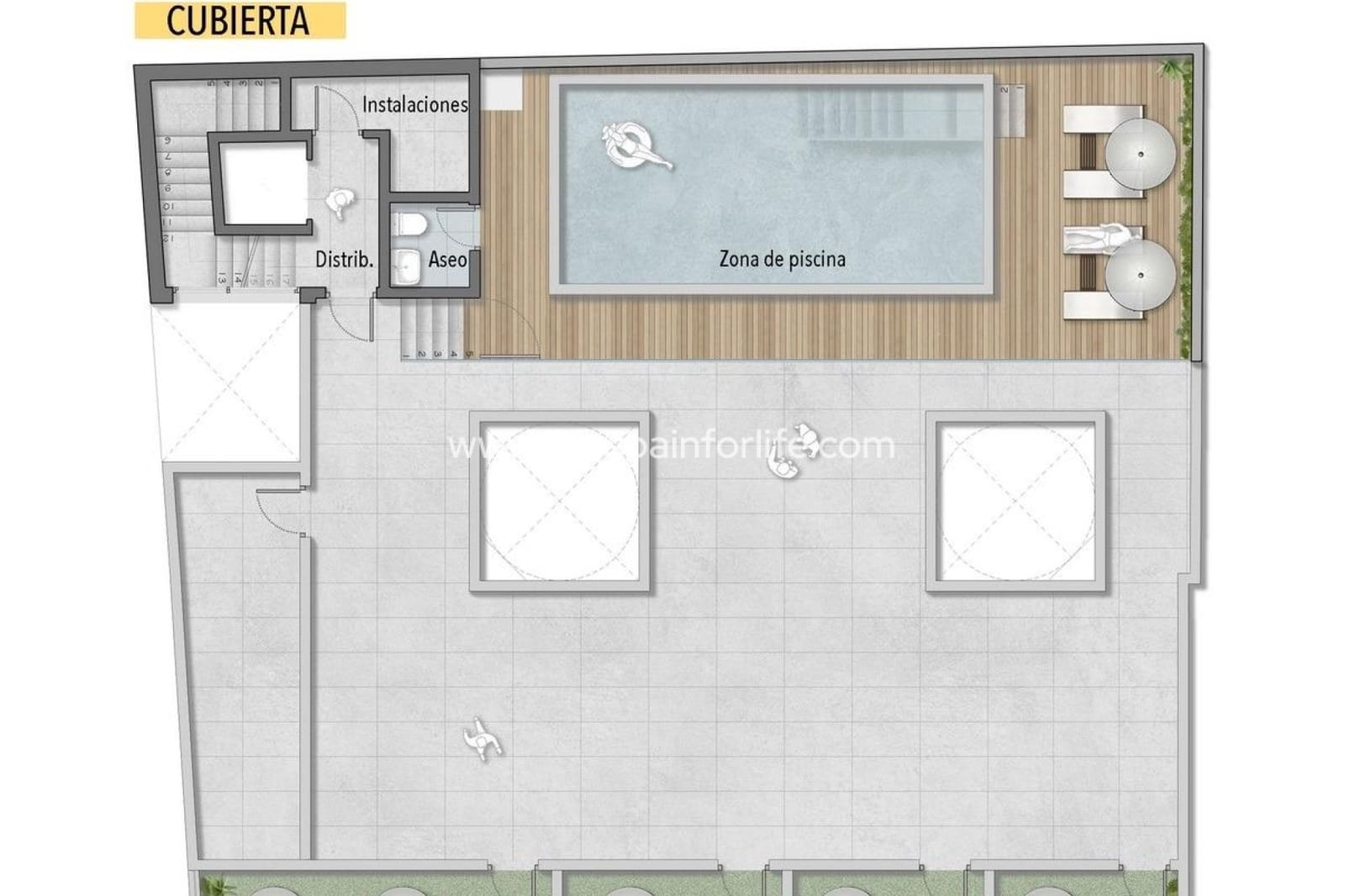 1 soveværelse Lejlighed til salg i Torrevieja med swimmingpool garage - € 269.000 (Ref: 9811012)