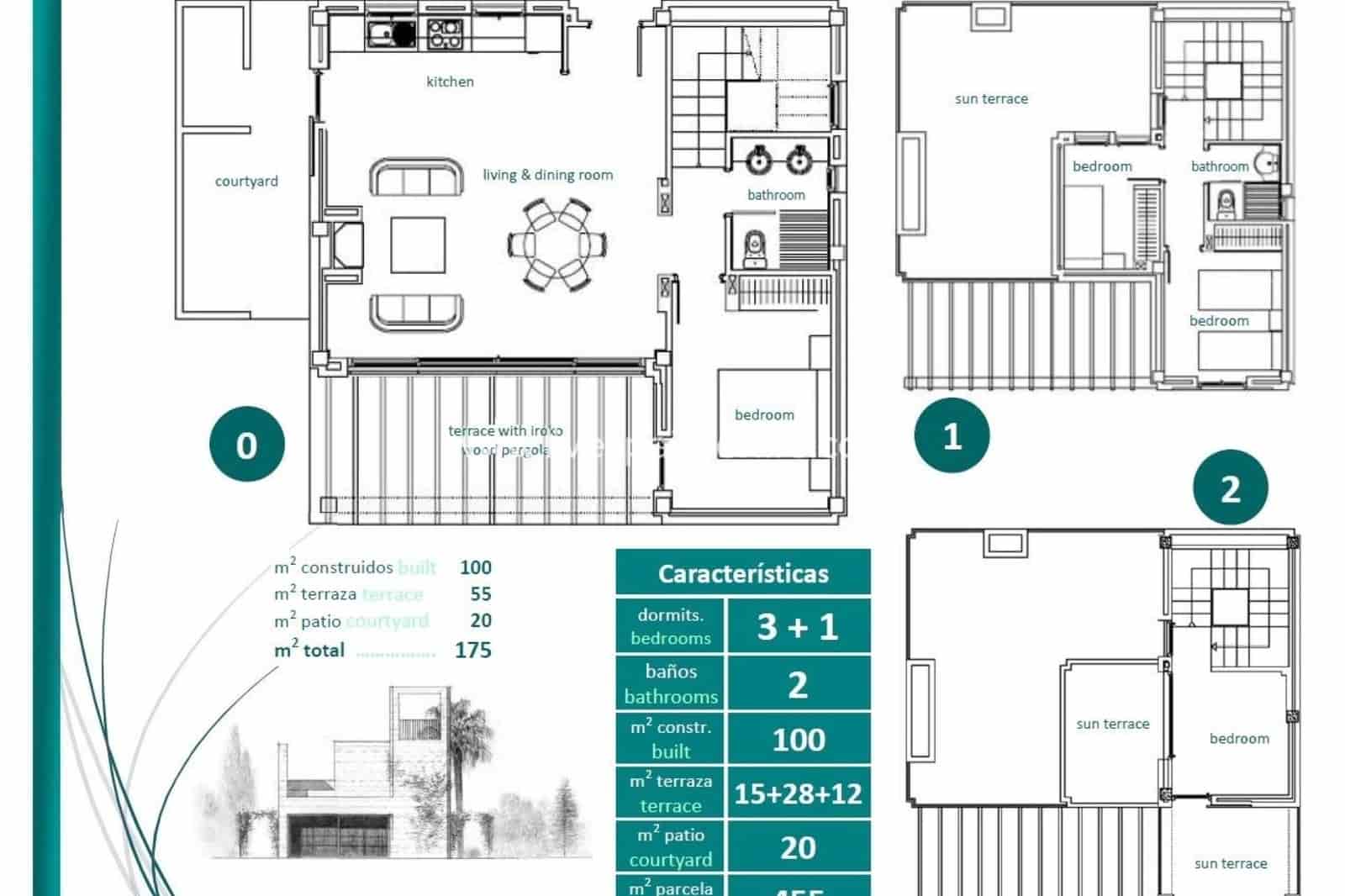 4 Zimmer Villa zu verkaufen in La Peraleja Golf Resort mit Pool Garage - 375.000 € (Ref: 9811139)
