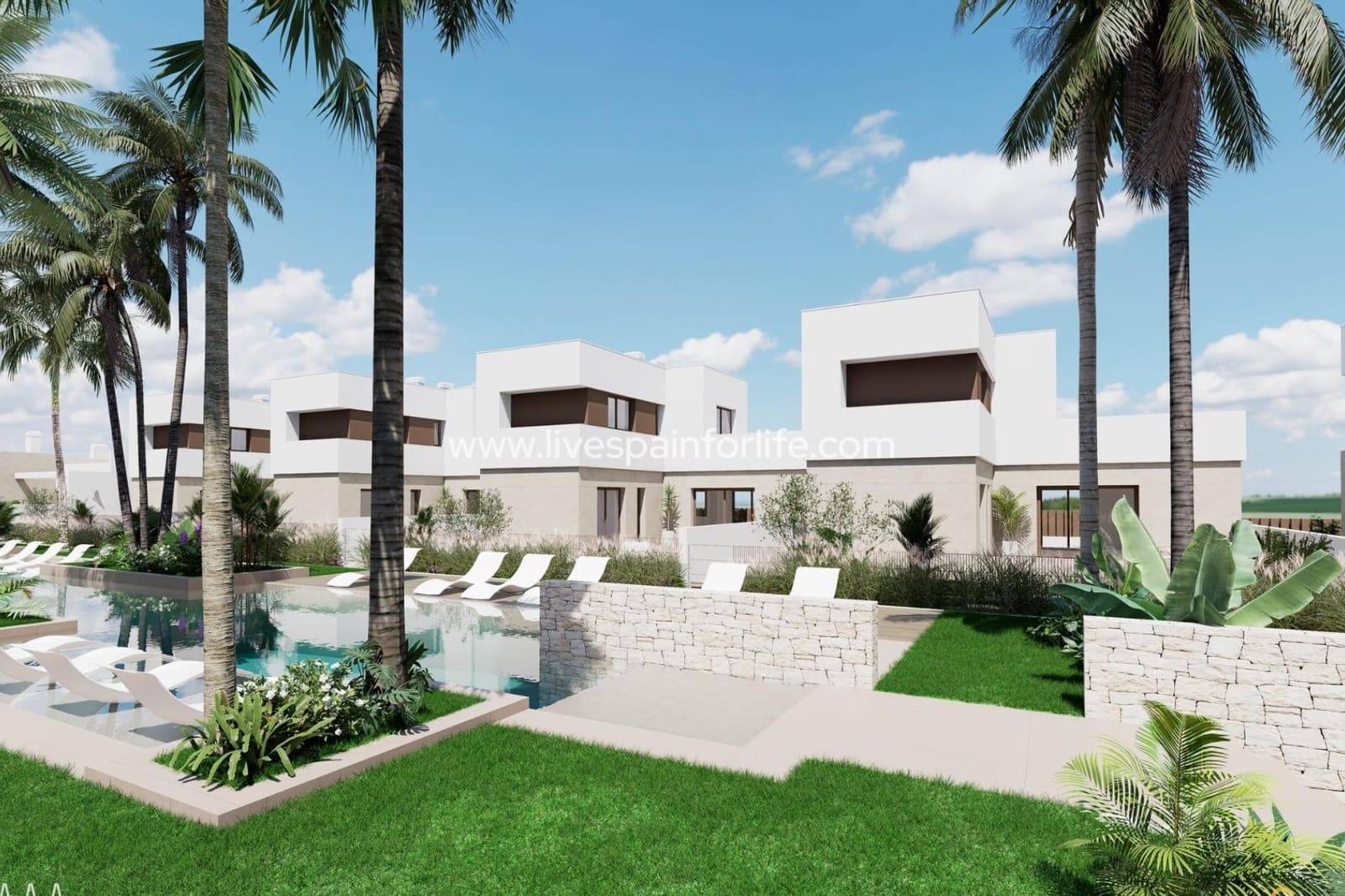 Chalet de 3 habitaciones en Los Alcázares en venta con piscina garaje - 429.000 € (Ref: 9811140)