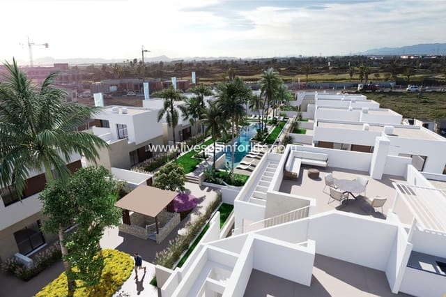 Chalet de 3 habitaciones en Las Lomas de Rame - Bahía Bella, Los Alcázares en venta con piscina garaje - 429.000 € (Ref: 9811140)