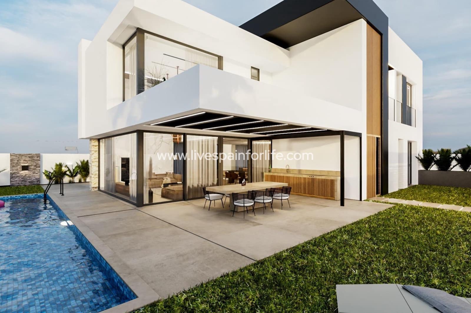 4 quarto Moradia para venda em La Zenia com piscina garagem - 1 600 000 € (Ref: 9811142)
