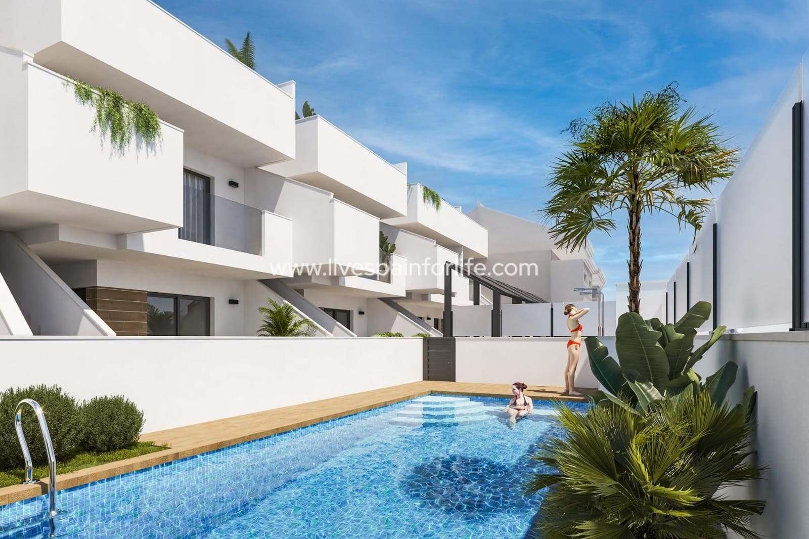 1 quarto Bungalow para venda em San Pedro del Pinatar com piscina garagem - 179 900 € (Ref: 9811144)
