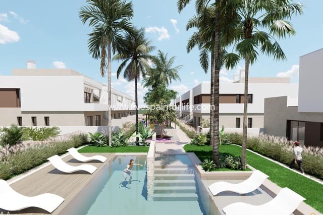 3 Zimmer Villa zu verkaufen in Las Lomas de Rame - Bahía Bella, Los Alcázares mit Pool Garage - 599.000 € (Ref: 9811145)
