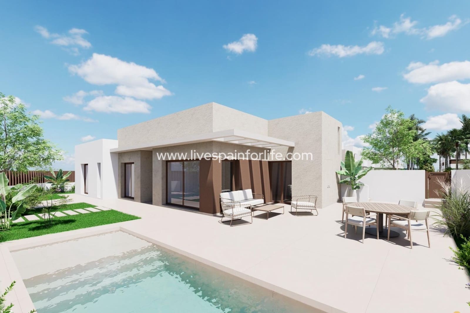 3 Zimmer Villa zu verkaufen in Los Alcazares mit Pool Garage - 489.000 € (Ref: 9811146)